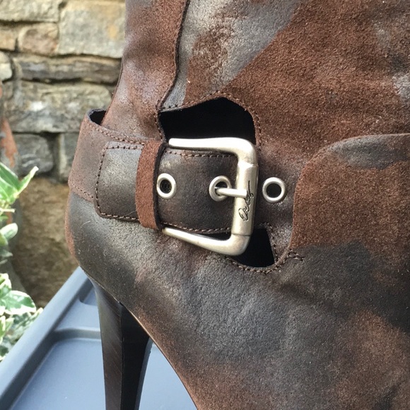 Donald J Pliner Zerli Vintage Brown Booties - Picture 6 of 11